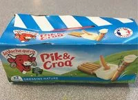 Mängden socker i Pik&croq