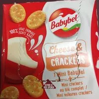 Mängden socker i Babybel Cheese & Crackers