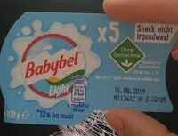 Mängden socker i babybel light