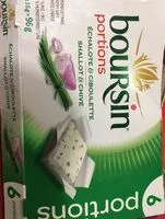Mängden socker i Boursin portions echalote et ciboulette