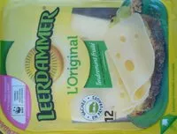Mängden socker i Leerdammer L'Original 12 tranches