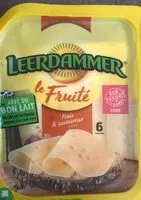 Mängden socker i Leerdammer Fruité 6 tranches