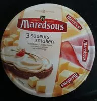 Mängden socker i Maredsous 3 saveurs