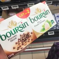 Mängden socker i Boursin afh+ poivre 2x150g 2019