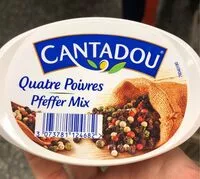 Mängden socker i Cantadou quatre poivres