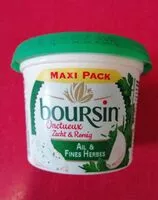 Mängden socker i Boursin onctueux Zacht & Romig