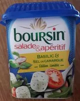 Mängden socker i Boursin salade basilc & sel