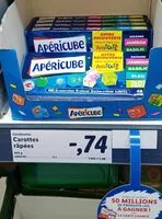 Mängden socker i Apericube