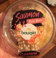 Mängden socker i Boursin à tartiner Saumon & baies roses