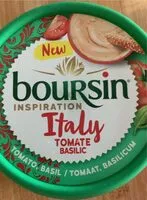 Mängden socker i Boursin italy tomate basilic