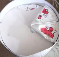 Mängden socker i La Vache qui rit