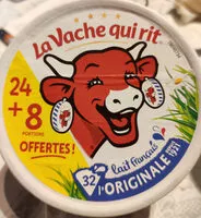 Mängden socker i La vache qui rit