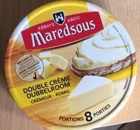 Mängden socker i maredsous double creme