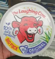 Mängden socker i The laughing cow (vache qui rit)