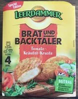 Mängden socker i Brat und Backtaler Tomate-Kräuter-Kruste