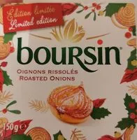 Mängden socker i Boursin Oignons rissolés