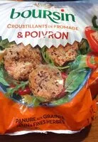Mängden socker i Croustillants de fromage et poivrons