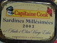 Mängden socker i Sardines Millésimées 2003 à l'Huile d'Olive vierge extra