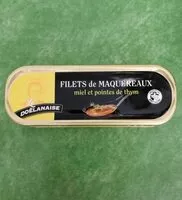 Mängden socker i Filets de maquereaux sauce miel et pointes de thym