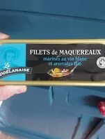 Mängden socker i Filet de maquereaux