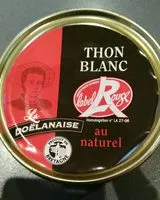 Mängden socker i Thon blanc label rouge au naturel