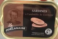 Mängden socker i Sardines a l'andouille de Guémené et à l'huile de tournesol