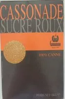 Mängden socker i Cassonade sucre roux