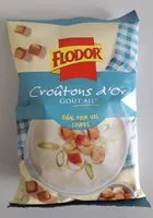 Mängden socker i Croûtons d'or goût ail