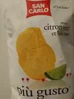 Mängden socker i Più Gusto Citron Vert et Baies Roses