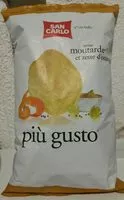 Mängden socker i Più gusto - Saveur moutarde et zeste d'orange