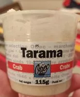 Mängden socker i Tarama Crabe