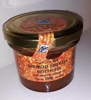 Mängden socker i Oeufs De Saumon Sauvage Américain