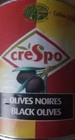 Mängden socker i Olives noires