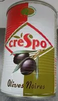 Mängden socker i Olives noires