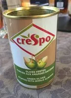 Mängden socker i Crespo Oliv.v Amandes BT1