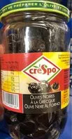 Mängden socker i Olives Noires à La Grecque Crespo - Grand Bocal