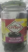 Mängden socker i Olive nere snocciolate