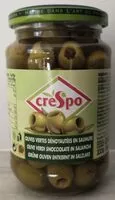 Mängden socker i Olives vertes dénoyautées
