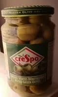 Mängden socker i Olives vertes denoyautees