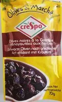 Mängden socker i Olives noires à la Grecque