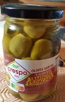 Mängden socker i Olives vertes à la farce de jambon espagnol