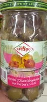 Mängden socker i Cocktail d'Olives Dénoyautées aux Herbes et à l'Ail