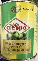 Mängden socker i Olive verte denoyautées