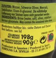 Mängden socker i Crespo Schwarze Oliven In Scheiben Geschwärzt, 6 X