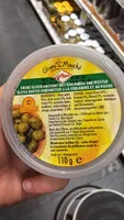Mängden socker i Les Olives du Marché