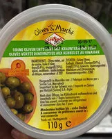 Mängden socker i Olives vertes
