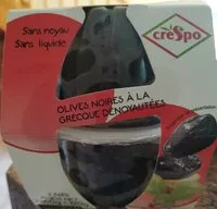 Mängden socker i Olives noires à la grecque dénoyautées