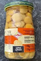 Mängden socker i Lupins