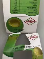 Mängden socker i Olive verte entiere