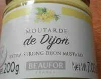 Mängden socker i Moutarde de Dijon